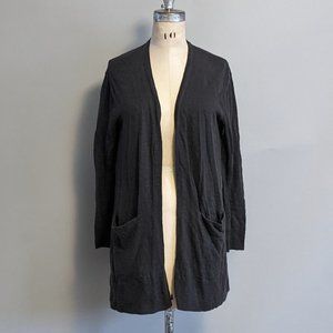 Madewell Kent Open Front Cardigan Blue Grey Size XS
